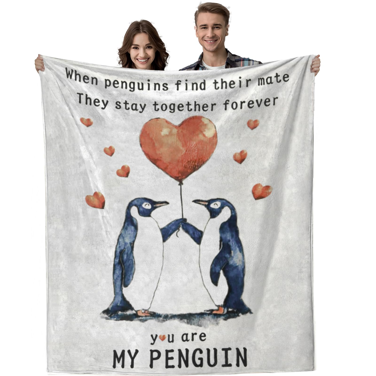 _ownmysty Gifts for Her Him Wife Husband, Wedding Anniversary Soft Fleece Blanket Birthday for Couples Boyfriend Girlfri